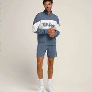 Wilson‎ Parkside 1/2 Zip Pullover and Sweatshort Men Set NWT Size 2XL